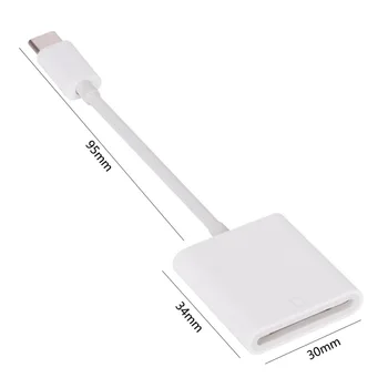 USB 3.1 Type C USB-C to SD SDXC Card Reader адаптер за телефони и таблети type c