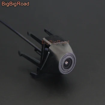BigBigRoad колата предна решетка вид на камера за BMW серия 3 E90 E91 E92 E93 2004-2013 / 318i 320i 325i 2012 / F30 F31 F34 2011-2018