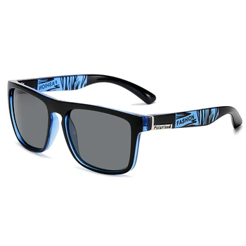 Мъжки поляризирани слънчеви очила на марката дизайн, класически покритие слънчеви очила ретро мъжки квадратни шофиране слънчеви очила с UV400 нюанси gafas de sol