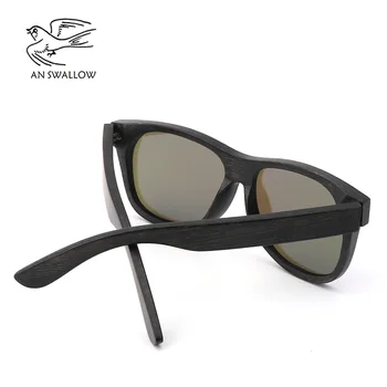 Дамски слънчеви очила дървени слънчеви очила за мъже поляризованная UV защита 400 ярки летни бамбук точки подарък дървена кутия за поръчка