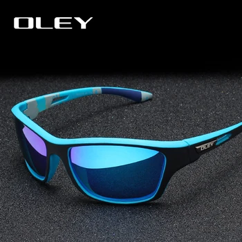 Модерни мъжки слънчеви очила от OLEY Polarized Sunglasses Men Classic Design Sunglass With Brand Box Support custom logo