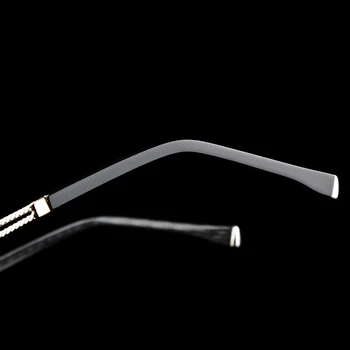 Диамантена рамки за очила мъжки слънчеви очила без рамки Man Tint MR-8 обектив модни очила без рамки
