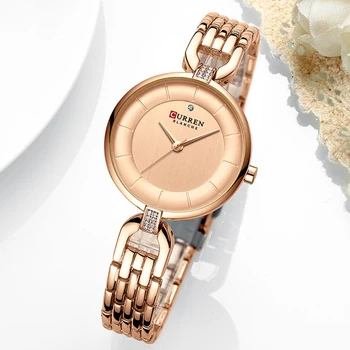 CURREN нови жени луксозна марка часовници водоустойчиви мода Дама ръчни часовници за жени часовници дамски кварцов часовник Relogio Feminino