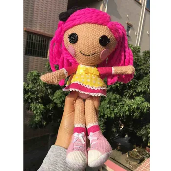 30 см Меки Lalaloopsy мека кукла момиче Playhouse играчки Lalaloopsy магически косата плюшени играчки за момичета кукли S1150
