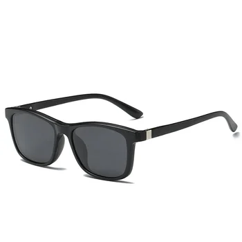 Мъжки рамки за очила 4 Clip On Tr90 дамски слънчеви очила поляризирани магнитни очила мъжки слънчеви очила за шофиране късогледство оптична s2268