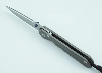 нов L# Sebenza 25 сгъваем нож с отбелязване S35vn острието титан сплав дръжка тактически джобен къмпинг, лов открит EDC инструмент