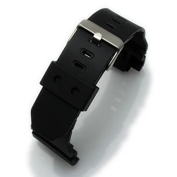 16x29mm Nature Soft Silicone Rubber каишка за часовник G SHOCK Series, GA-150 Black GA-200/201/300/310/GLX 5255/3295/5229 каишка +инструменти
