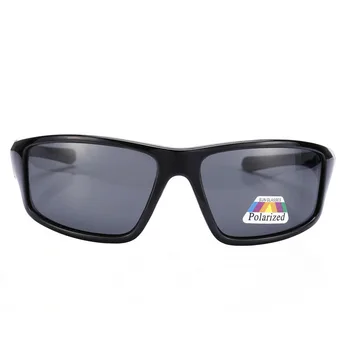 Glitztxunk мъжки слънчеви очила polarized квадратни ретро спортни слънчеви очила за мъже черен открит шофиране мъжки слънчеви очила Oculos Gafas De So