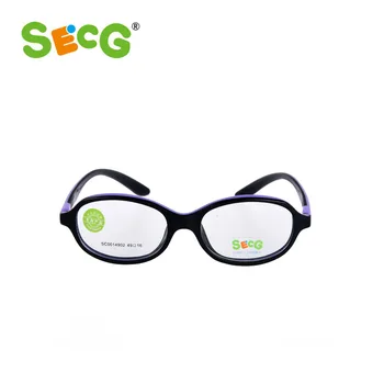 SECG Сладко Flexible Children Рецепта Optical Glasses Късогледство твърда Силиконова дограма за детски очила, рамки за очила