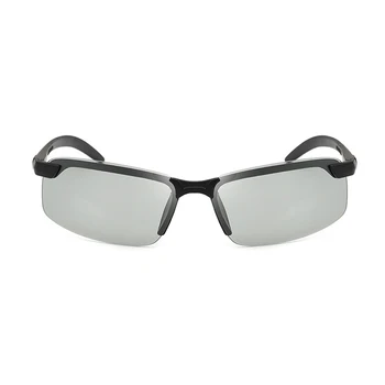 Нови фотохромичните слънчеви очила за мъже Спорт PC рамка мъжки слънчеви очила polarized UV400 защита анти-син лъч Риболов слънчеви очила