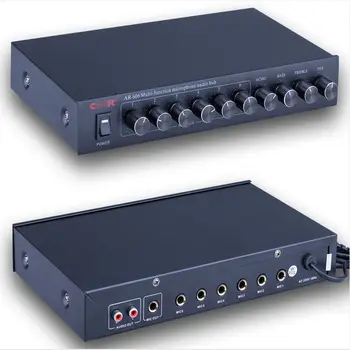 CEER AR-606 професионален 6-канален Аудиомикшер многофункционална конферентна система синтезатор hub микрофон