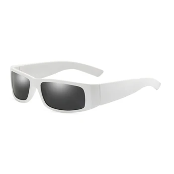 Glitztxunk марка поляризирани слънчеви очила за мъже жени мода квадрат шофиране ретро очила за пътуване слънчеви очила Oculos de sol UV400