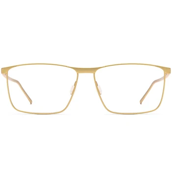 Logorela Pure B Titanium 18526 дограма точки мъжете квадратни предписани очила очила реколта недалновидни оптични очила за мъже