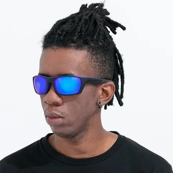 Мъжки поляризирани слънчеви очила класически за марката дизайн мъжете квадрат шофиране очила мъжки Gafas UV400 нюанси очила