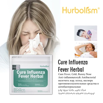 Естествени растителни съставки за профилактика на грип, настинка и висока температура, спиране на хрема и унищожаване на бактерии холодовых