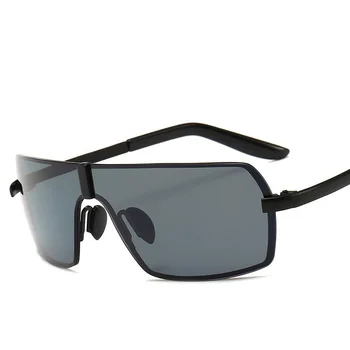 2020 мъжки поляризирани очила без рамки мъжки извънгабаритни слънчеви очила Очила за Outdoor Driving Glasses For Accessories UV400 Oculos