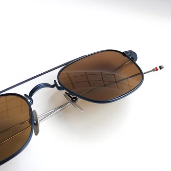 Плочки UV400 заключване мъжки луксозни мъжки слънчеви очила титанов мъжки слънчеви очила марка дизайнерски слънчеви очила 2020 продажба на Едро на плажа козирка